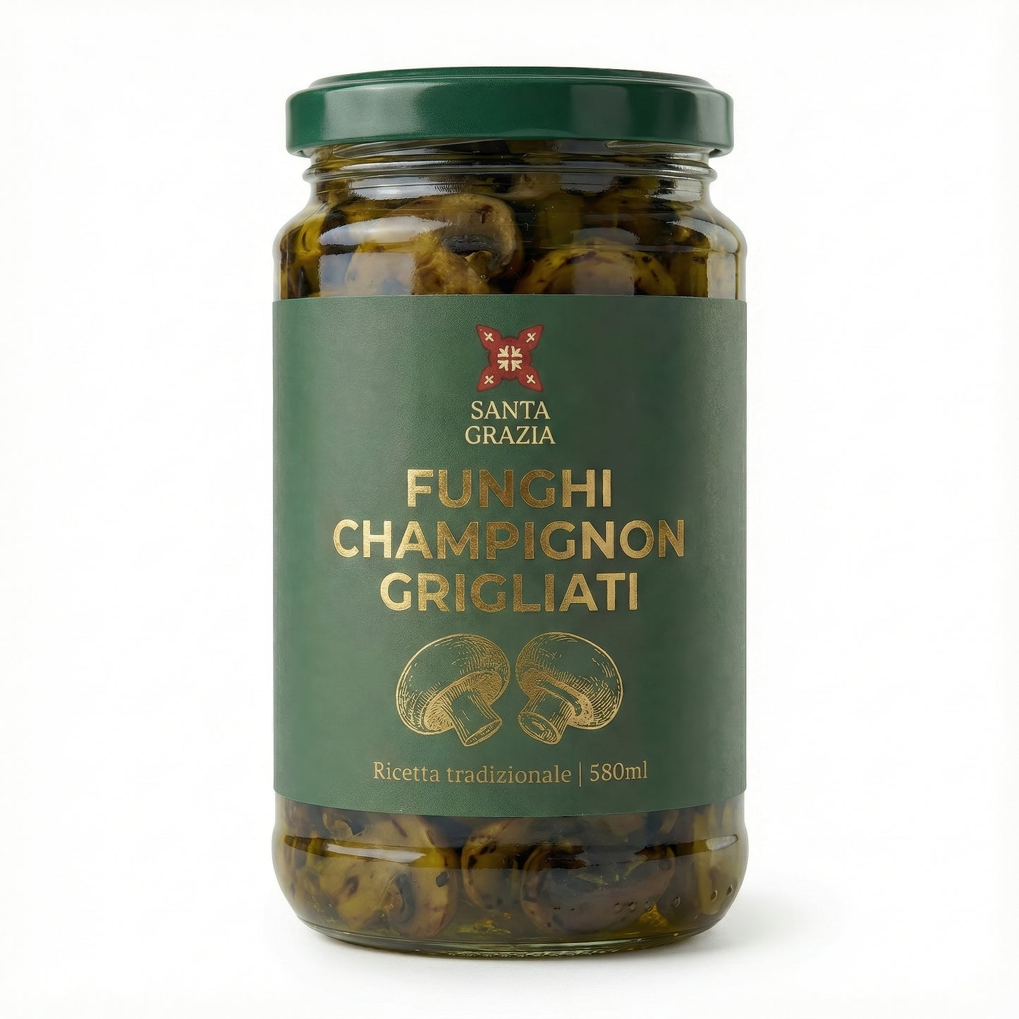 Funghi Champignon Grigliati